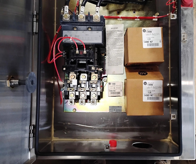 Allen-Bradley 512-ECB-1-6P-26R 460 V NEMA 4 4/4X Disconnect Combination Starter