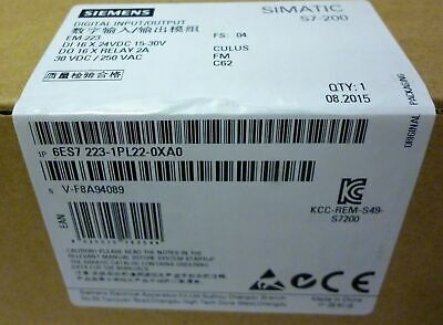 Siemens 6ES7223-1PL22-0XA0 PLC Input & Output Module