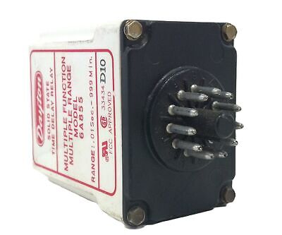 Dayton 6A855 120 V AC 10 A 11-Pin Solid State Time Delay Relay