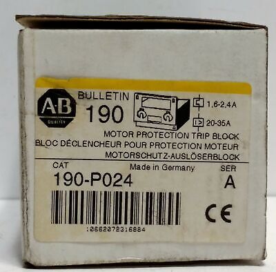 Allen-Bradley 190-P024 Magnetic Trip Unit for Motor Starter