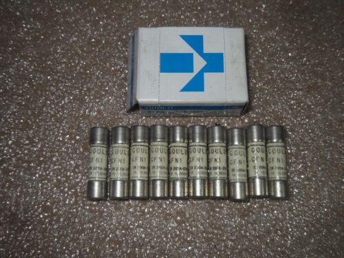 1 LOT OF 10 Gould Shawmut GFN1 250VAC FUSES