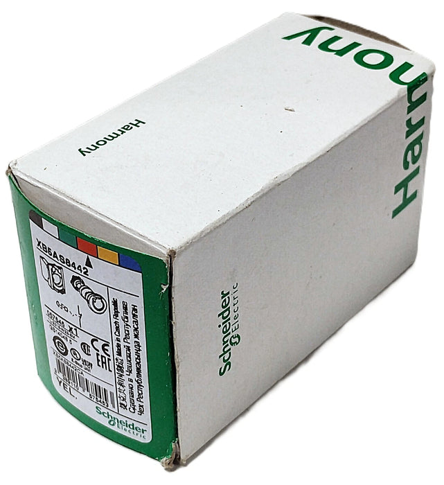 Schneider Electric XB5AS8442 22 mm Push-Twist Release Pushbutton Actuator