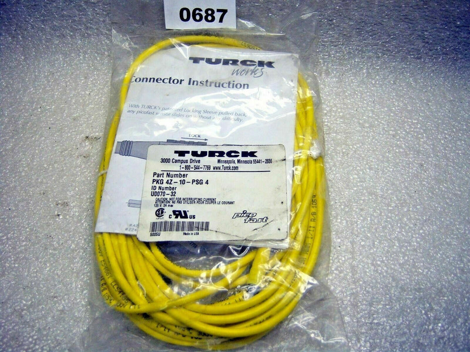 Turck Pkg 4Z-10-Psg 4 Cordset