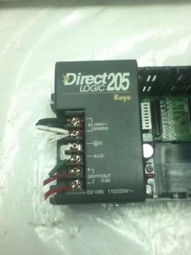 AUTOMATION DIRECT D2-09B SLOT RACK BASE