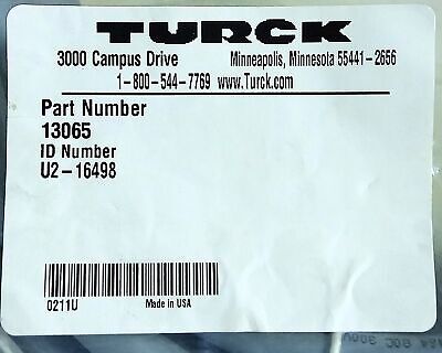 Turck 13065 PLC Cable
