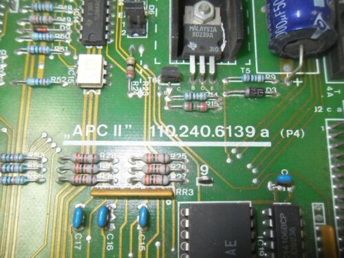 Netstal APC II" 110.240.6139A PC Board