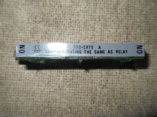Allen-Bradley 700-CRT5 Normally Open Contact Cartridge