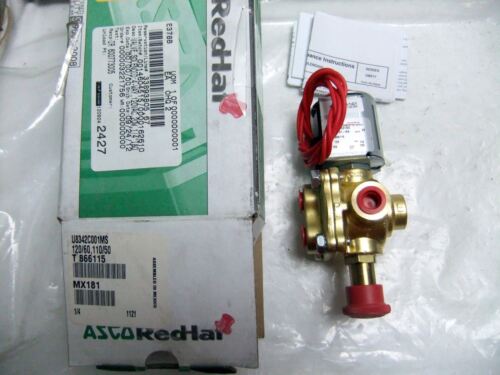 ASCO Valve U8342C001MS 1/4" 110/120V
