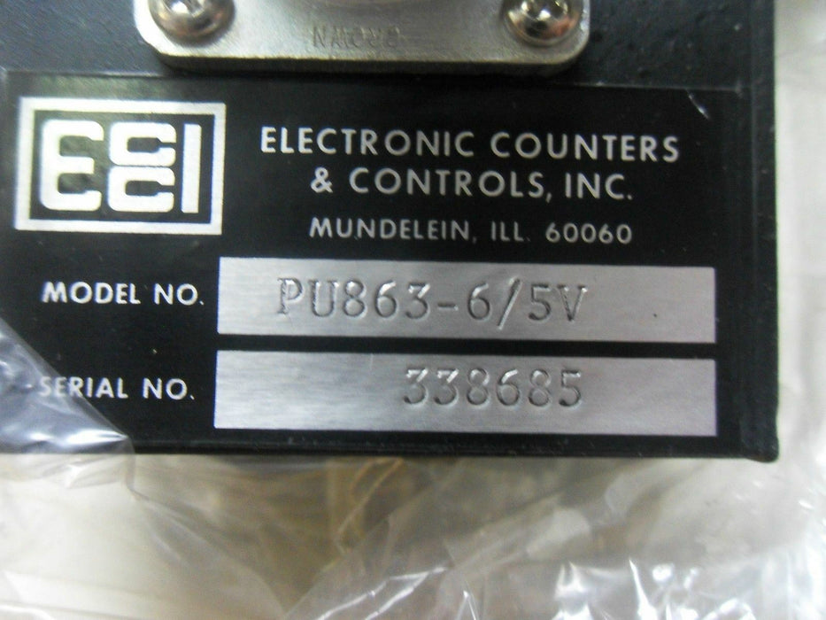 Electronic Counters Pu863-6/5V Encoder