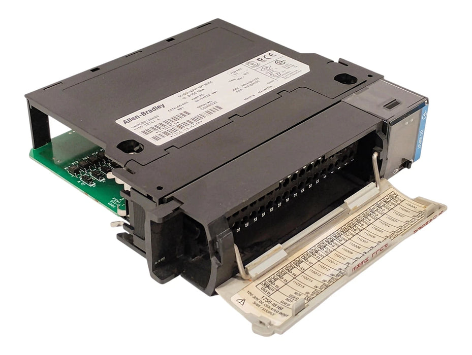 Allen-Bradley 1756-IB16I Ser A Rev N01 F/W Rev 3.2 24 VDC PLC Input Module