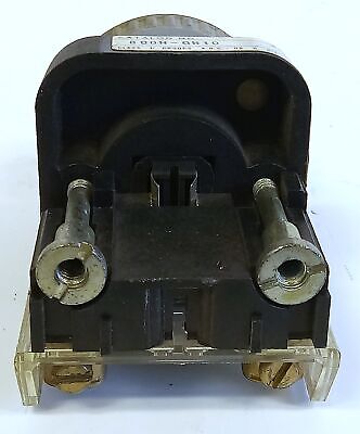 Allen-Bradley 800H-QR10R 120 V Red 30.5 mm Pilot Light w/ Lamp No Lamp Cover