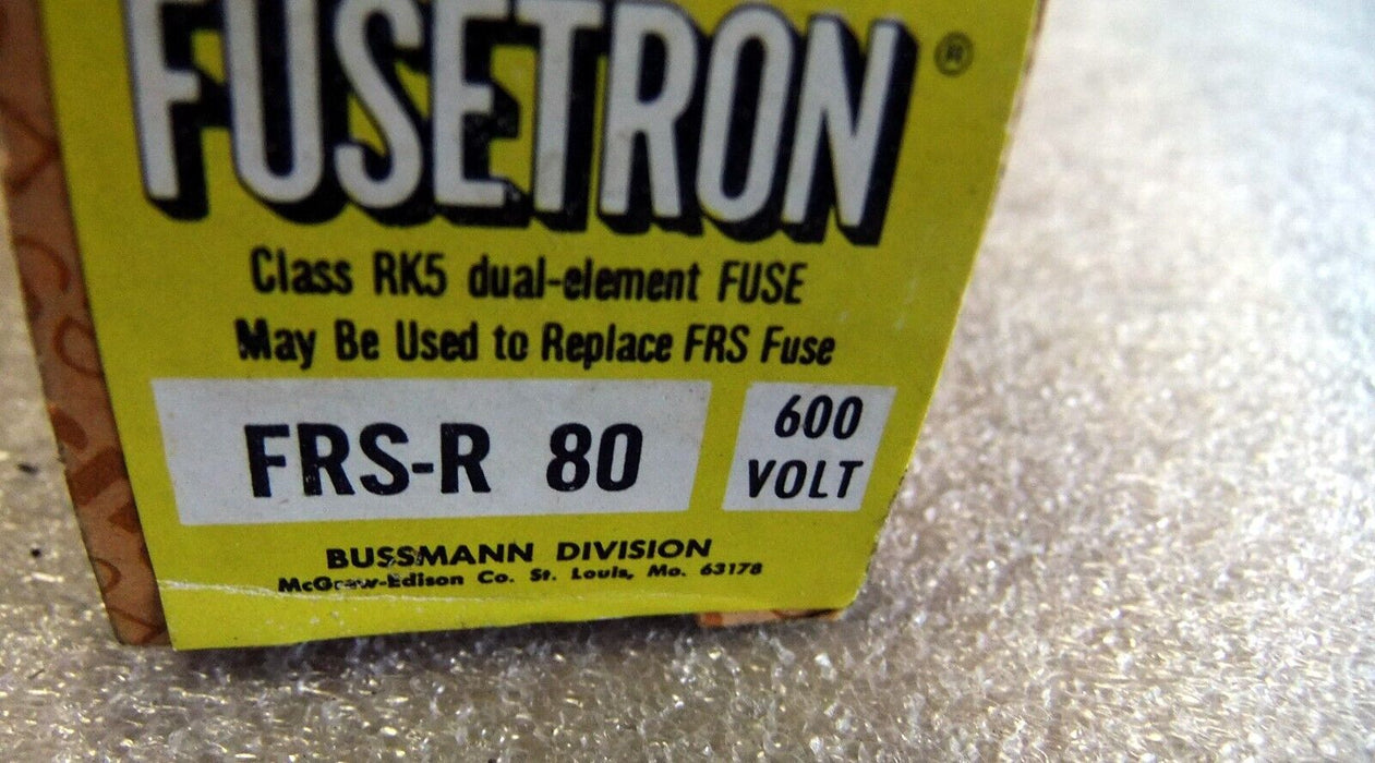 Gould Shawmut FRS80 Fuse 80A Time Delay