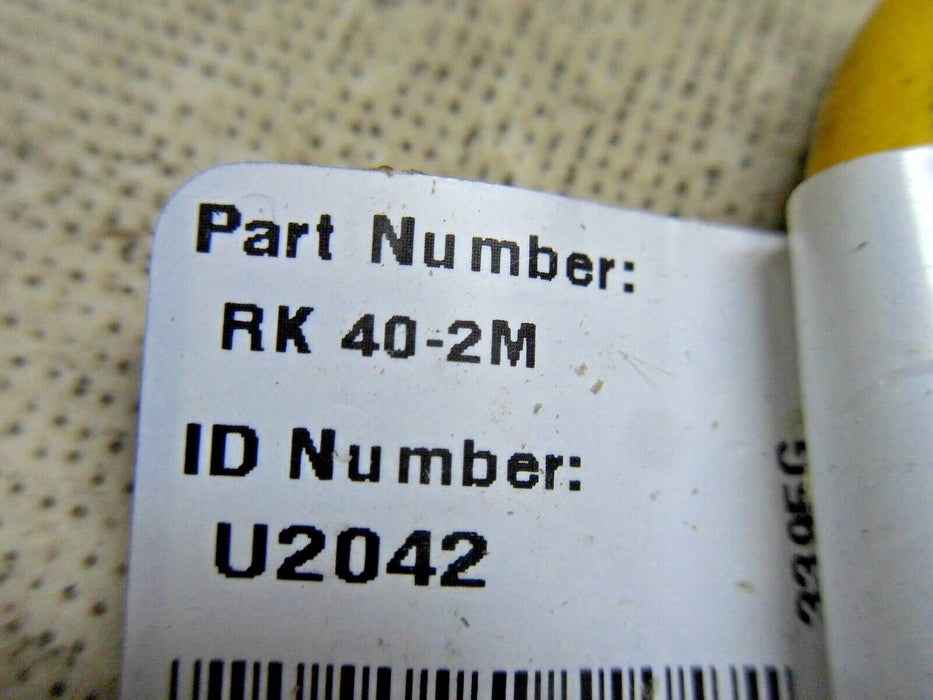 3 Turck RK 40-2M Mini Fast Connector Cables