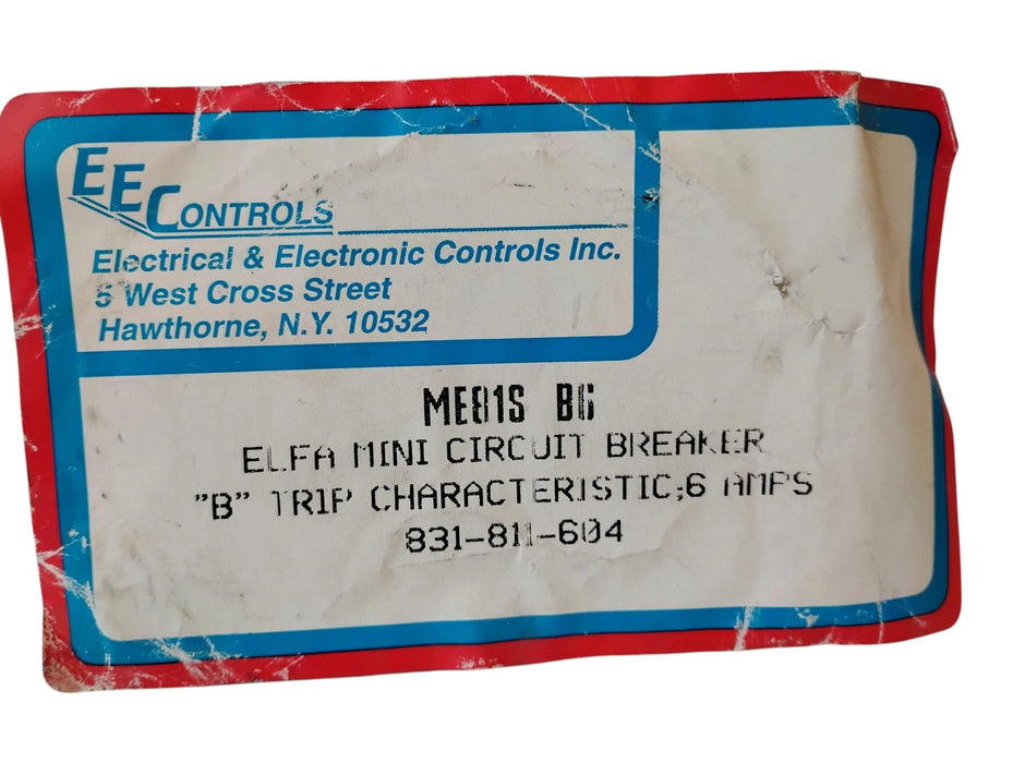 AEG ME81S-B6 6 A ELFA Miniature Circuit Breaker