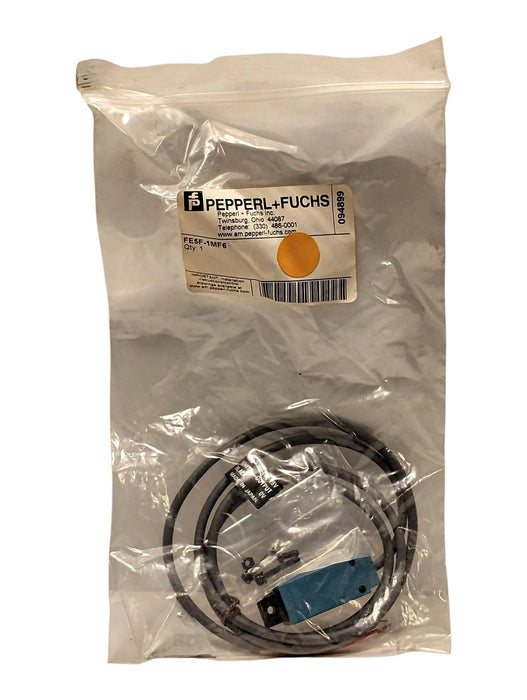 Pepperl Fuchs FE5F-1MF6 10-28 V DC Fiber-Optic Photoelectric Sensor