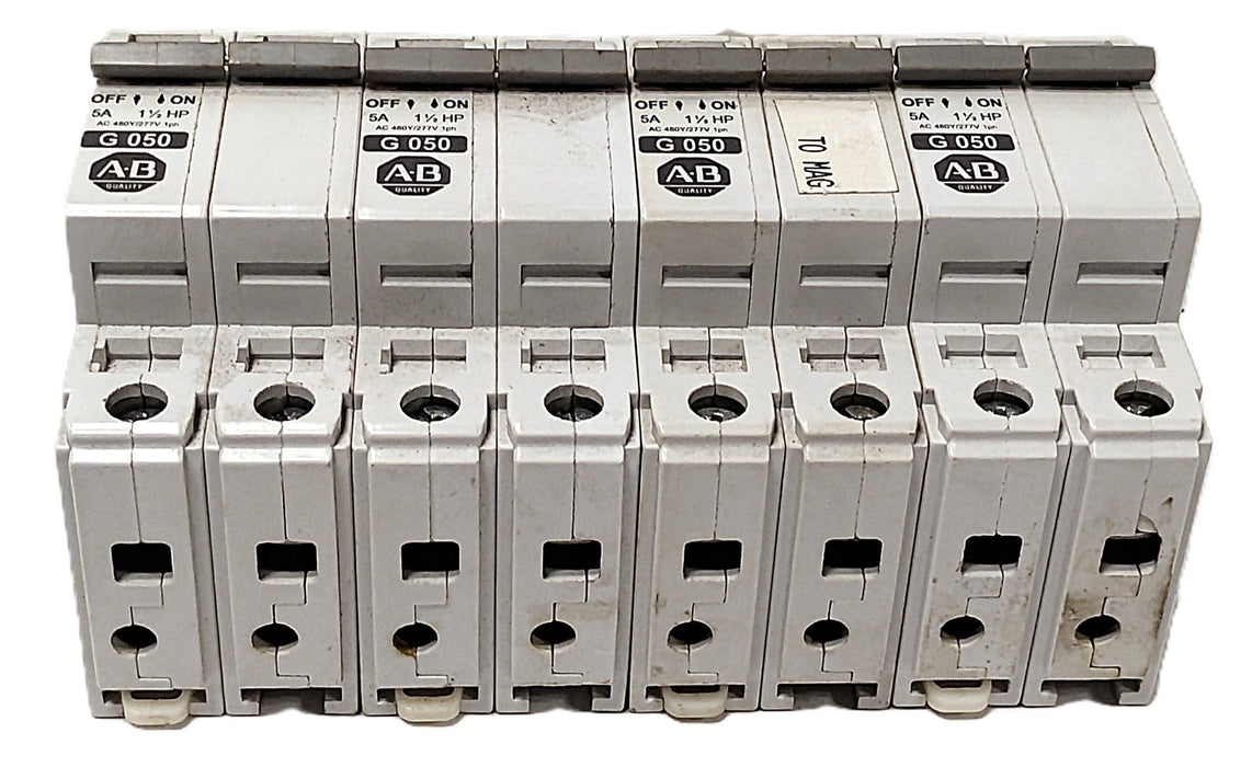 Allen-Bradley 1492-CB2-G050 480Y/277V 5 A 2-Pole Supplementary Protector