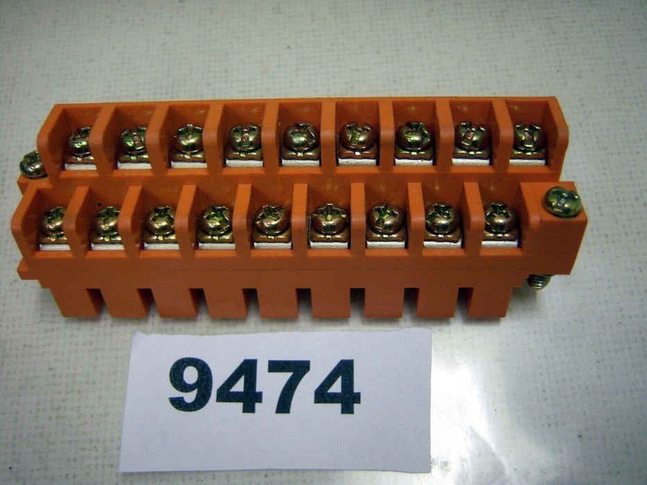 Allen-Bradley Terminal Strip 1746-RT2C Orange