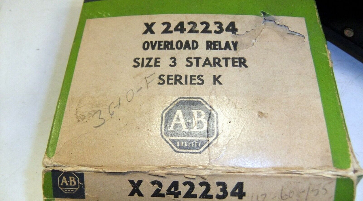 Allen-Bradley Overload Relay X-242234
