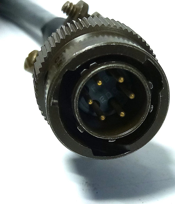 Amphenol CBL-1439-10 PLC Cable w/ 6-Pole Circular Connector