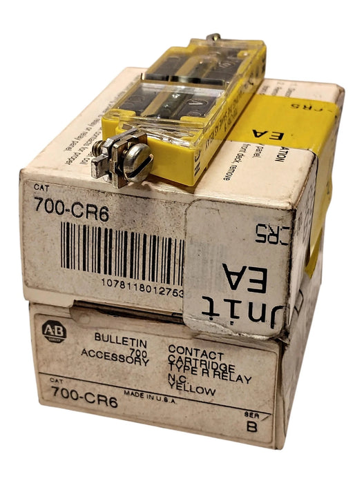 Allen-Bradley 700-CR6 Series B 10 A Type R Contact Cartridge for Relays