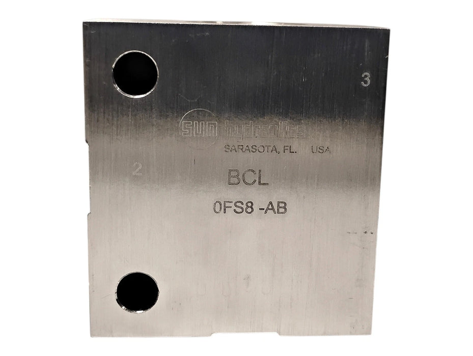 Sun Hydraulics BCL 3000 psi 90 Degree Inline Hydraulic Manifold