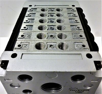 Festo CPV14-VI Manifold Assembly with CPV14-GE-MP6 Logic Controller