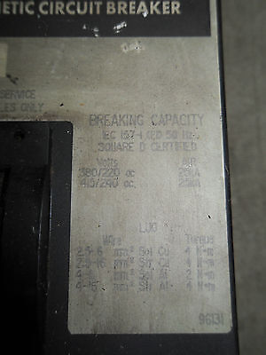 Square D FH36020 20A Circuit Breaker 3P 600VAC A0
