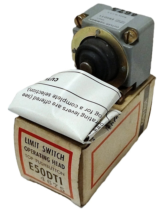 Cutler-Hammer E50DT1 Plunger Style Limit Switch Operating Head Only