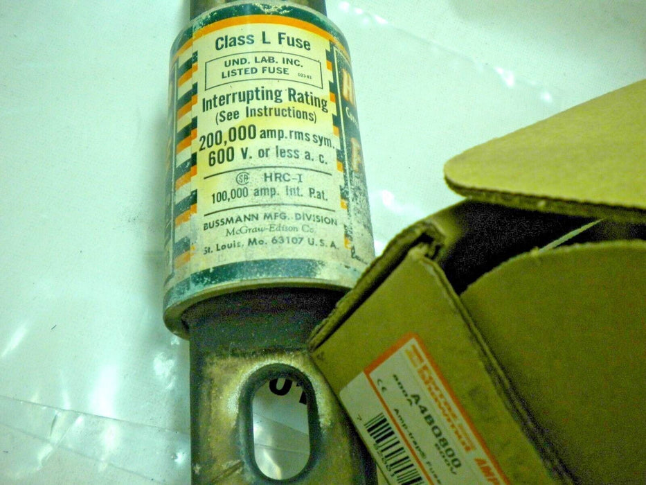 Ferraz Shawmut Fuse 800A 600V A4BQ800