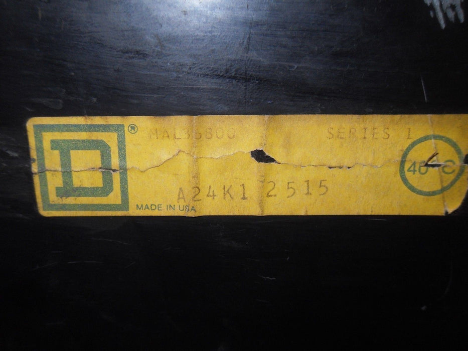 Square D MAL36800 800A 600V Circuit Breaker
