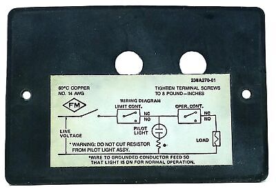 Ashcroft B424B 125/250/480 V AC 15 A Pressure Switch