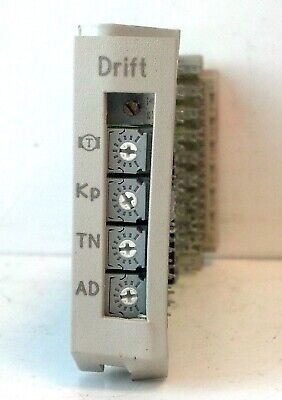 Siemens 6SN1114-0AA01-0AA0 Simodrive 611A Feed Drive Control Setting Module