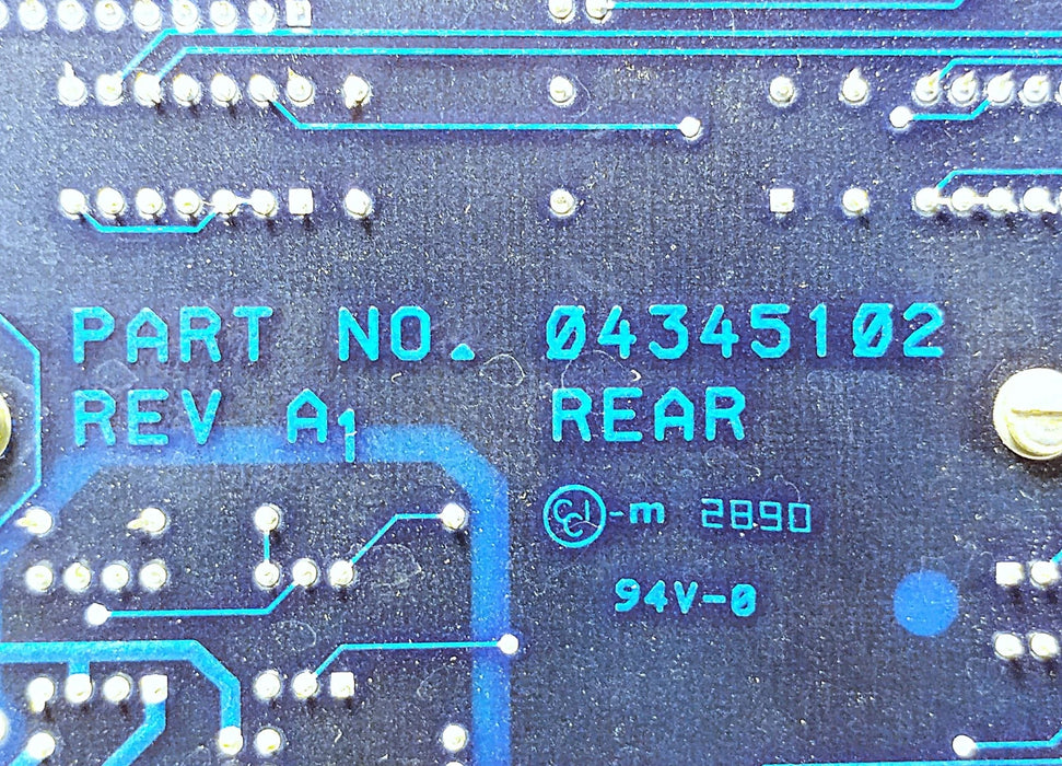 Honeywell Measurex 053617 04345102 Rev A1 Temperature Control Processor Board