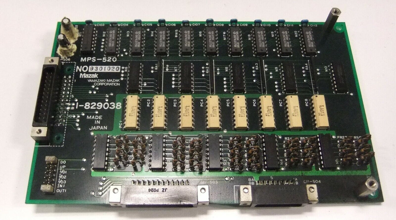 Mazak I/O Sequencer Board D80SK001961 MPS-520