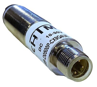 HTM Electronics M18B-D0500P-CX9Q4UE 10-30 VDC Photoelectric Proximity Sensor