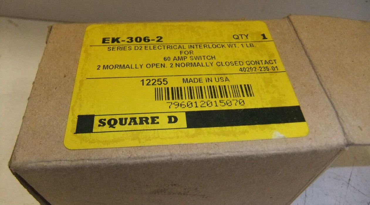 Square D EK-306-2 Electrical Interlock Switch Kit