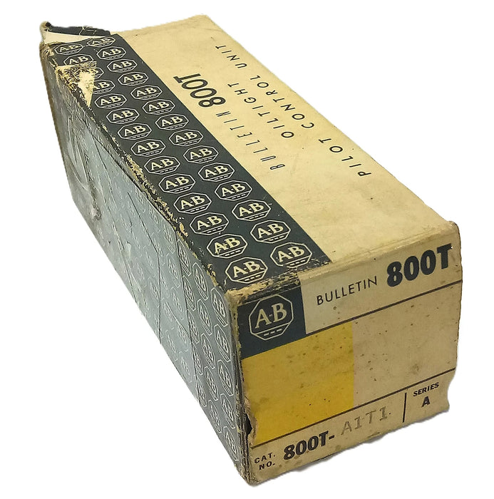 Allen-Bradley 800T-A1T1 Green Round Flush Head Pushbutton with Time Delay Relay