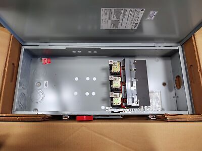 GE THN3364R 600 V 200 A 3-Pole 3-Wire Safety Switch in Type 3R Outdoor Enclosure