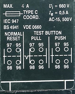 Allen-Bradley 100-A09ND3 Contactor w/ 193-BSA-90 Overload Relay & 110/120 V Coil