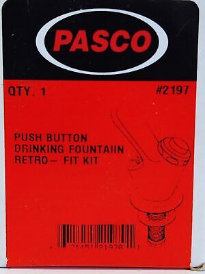 PASCO 2197 Push Button Drinking Fountain Retro Fit Kit