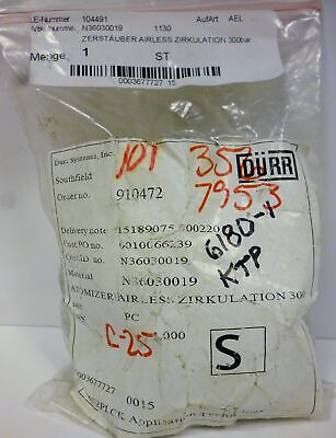D√ºrr N3603 0019 Industrial Robotic Paint Sprayer Nozzle Assembly