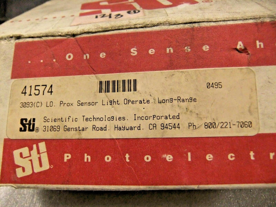 STI Omniprox Model 3093 p/n 4074