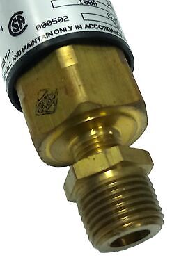 Barksdale 96211-BB1-T4 125/250 V AC 5 A 2.5-15 psig Adjustable Pressure Switch