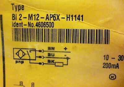 Turck BI2-M12-AP6X-H1141 Inductive Proximity Sensor