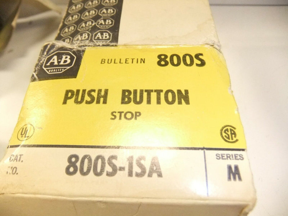 Allen-Bradley Push Button Station STOP 800S-1SA
