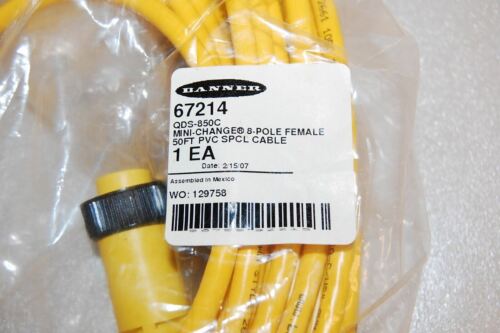 Banner Engineering ENGINEERING QDS-850C FEMALE CORDSET