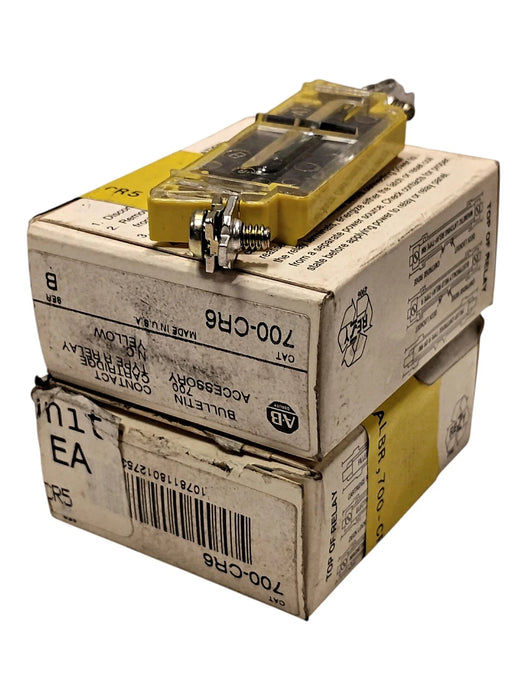 Allen-Bradley 700-CR6 Series B 10 A Type R Contact Cartridge for Relays