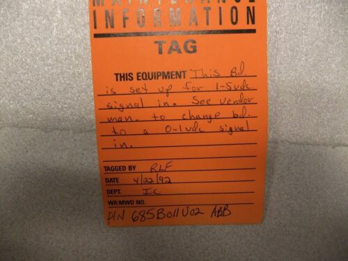 ABB Amplifier Card 685B011U02