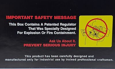 ESAB 21365 R-36-500-580 PREST-O-LITE Air Pressure Regulator for Nitrogen