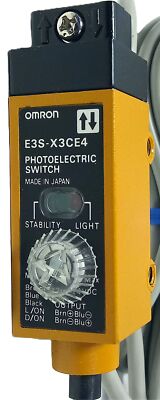 Omron E35-X3CE4 12-24 V DC Fiber Optic Amplifier for Photoelectric Sensor